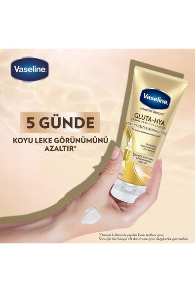 Vaseline Gluta Hya Serum Etkili Uv Vücut Losyonu Leke Karşıtı Ve Aydınlatıcı 200 ml - 6