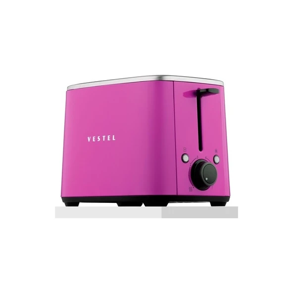 Vestel Retro Pembe Ekmek Kızartma Makinesi - 3