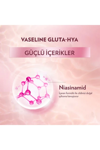 Vaseline Gluta Hya Serum Etkili Vücut Losyonu Canlandırıcı Parlaklık 200 ml X2 - 5