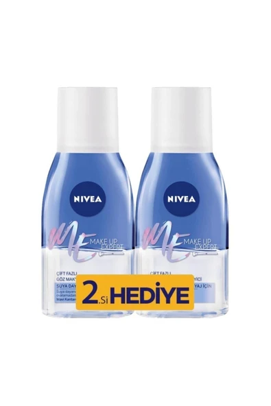 NIVEA Make Up Expert Çift Fazlı Göz Makyaj Temizleyici 125ml X 4 Adet - 4
