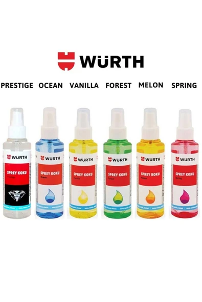Würth Oto Kokusu Sprey Spring Kırmızı 150ml (YENİ TARİHLİ) - 2