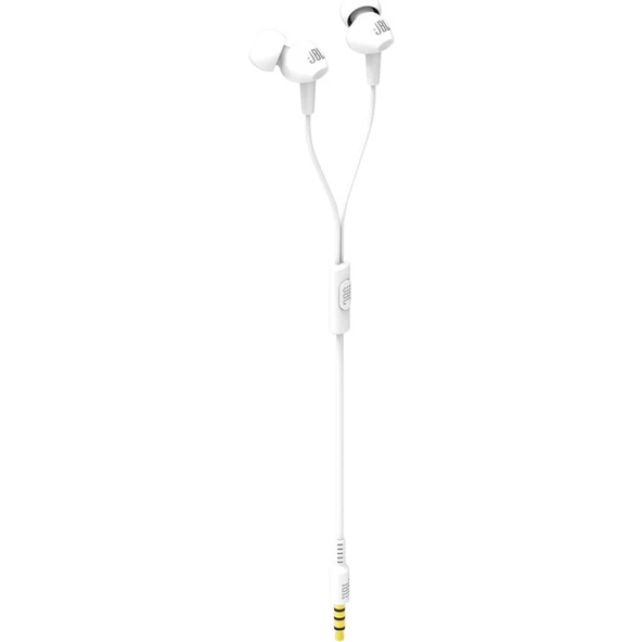 JBL C100SIUWHT Mikrofonlu Kulakiçi Kulaklık CT IE Beyaz - 2