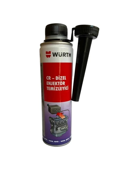 Würth DİZEL YAKIT SİST VE ENJEKTÖR TEMİZLEYİCİ 300 ML 5861011300-WÜRTH