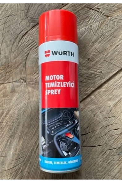 Würth WÜRTH MOTOR TEMİZLEME SPREYİ SUSUZ PARLATMA SPREY 500ML GERMANY