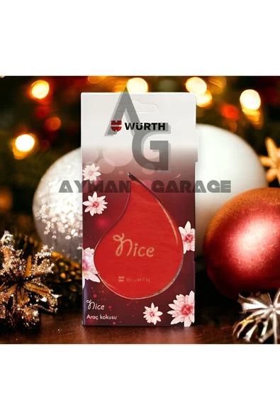 Würth Asma Araç Kokusu Nice ORIJINAL (2023 Tarihli) ürün görseli