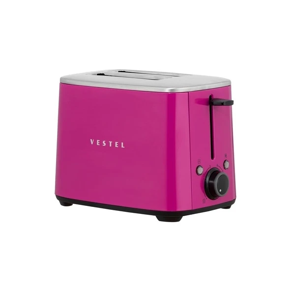 Vestel Retro Pembe Ekmek Kızartma Makinesi - 2