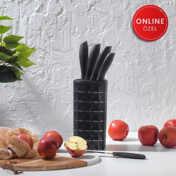 Schafer  Chef  6 Parca Standlı Bıcak Seti - 6