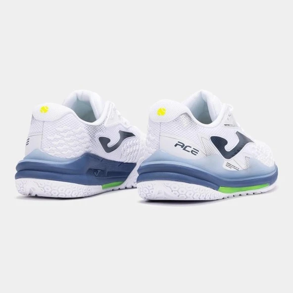 Joma Ace Erkek Beyaz Toprak & Sert Kort Tenis Ayakkabısı TACES2502AC - 4