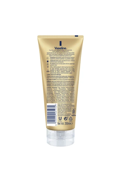 Vaseline Gluta Hya Serum Etkili Uv Vücut Losyonu Leke Karşıtı Ve Aydınlatıcı 200 ml - 8
