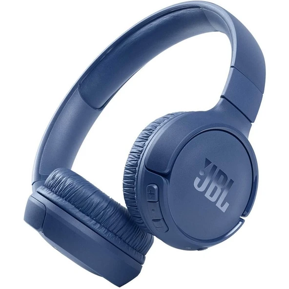 JBL Tune 510BT Multi Connect Mikrofonlu Kulaküstü Kablosuz Kulaklık Mavi - Resim 2