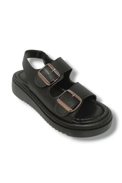 Fancy 602-25 Antomik Dolgu Topuk Kadın Sandalet - 7