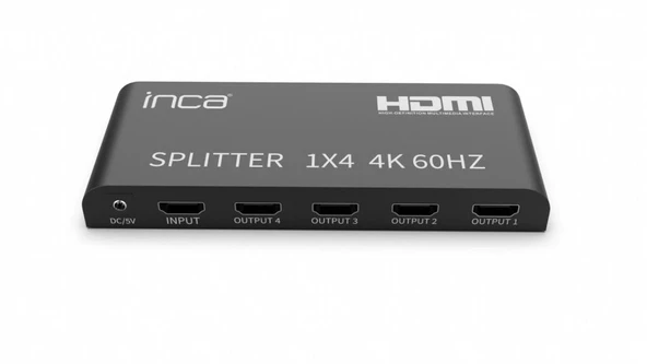Inca IHSK-460 Hdmı Splitter 1In 4Out 4K60Hz Switch - 3