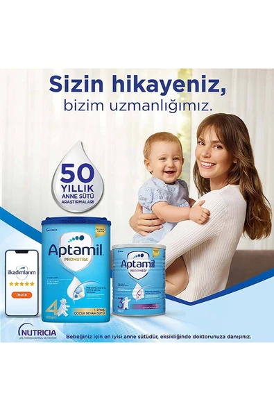 Aptamil 3 Devam Sütü 800 G 9-12 Ay Akıllı Kutu - 7