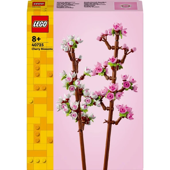 LEGO® Kiraz Çiçekleri İnşa Edilebilen Çiçekli Kutlama Hediyesi 40725 - 3