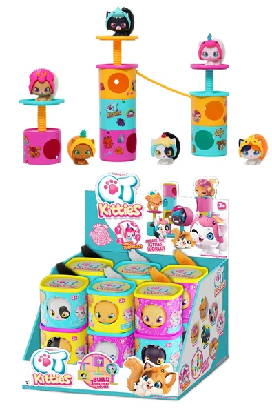 Qt Kitties Sürpriz Aksesuarlı Yavru Kedi: Her Kutuda Yeni Bir Macera!