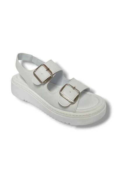 Fancy 602-25 Antomik Dolgu Topuk Kadın Sandalet