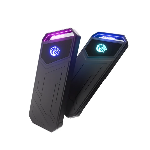 KingSpec Z5 Taşınabilir SSD 512 GB, 2090MB/s Metal RGB Kasa USB-C - 3