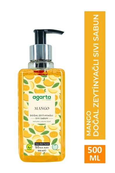 Doğal 500 Ml Mango Sıvı Sabun