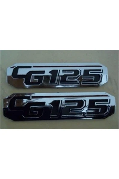 Cg 125 Gümüş Yan Kapak Yazısı ürün görseli 1