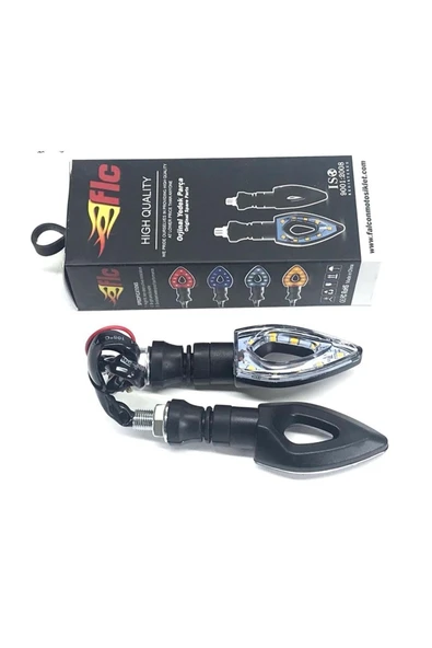 SARI-LED SİNYAL ÜÇGEN MOTORSİKLET ATV-UTV-CG-