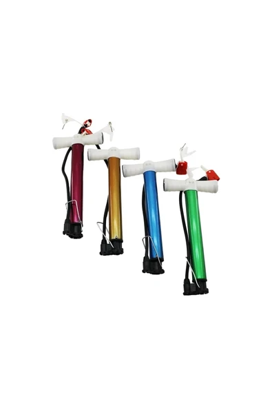 Kısa Metal El Bisiklet Pompası 30cm (4767)