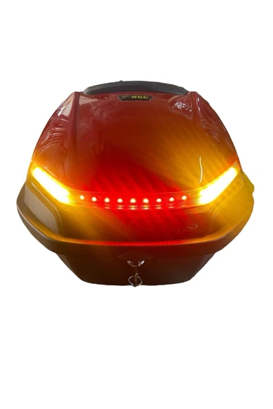 Motosiklet Arka Çanta 33lt IŞIKLI (stop , sağ sol sinyal)