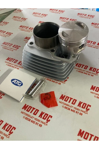 Cg150 15 Perno 62 mm Silindir Piston Sekman Conta Takımı
