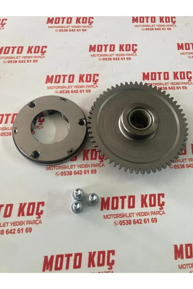 Motosiklet CG 200 cc Marş Kitleme Komple 6 Bilyalı - 2