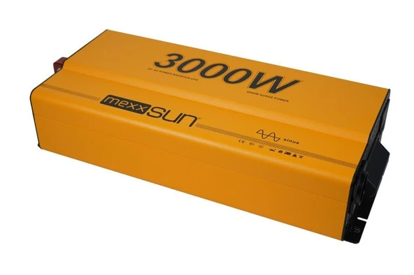 Mexxsun Tam Sinüs Ups (REMOTE EKRAN) 12v 3000w İnverter - 4