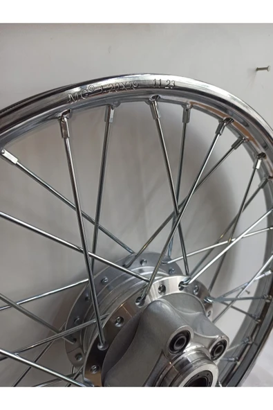 CG 125 MG Ön-Arka Jant Seti, Arka 120-19, Ön 120-17 Kampanalı Tel Jant - Resim 4