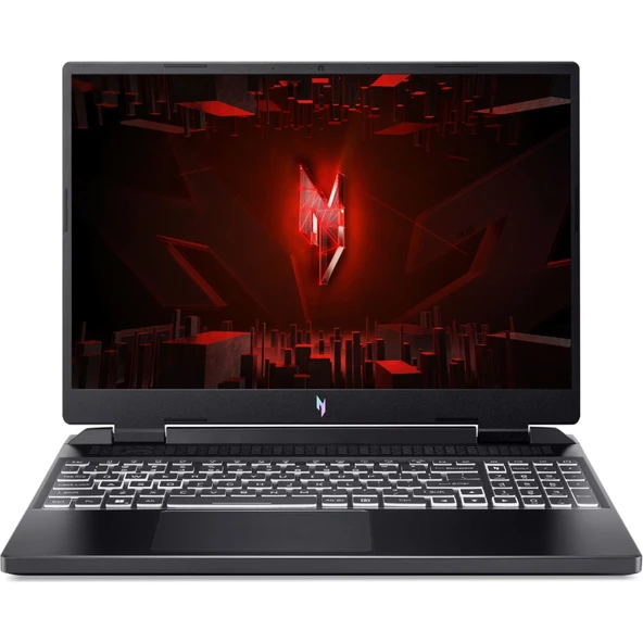 Acer Nitro 16 NH.QKBEY.005-32 Ryzen 5-7535HS 32GB 512GB SSD RTX4050-6GB W11 Home 16" WQXGA Sıvı Metal Soğutmalı Notebook