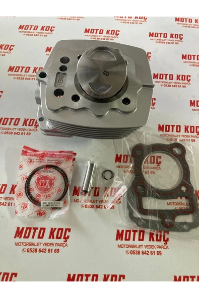 CG 125 13 PERNO 56 MM SİLİNİR PİSTON SEKMAN VE CONTA TALIMI SETİ ürün görseli 1