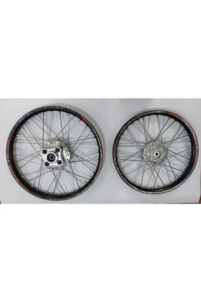 Cg Kuba Falcon Rideit Siyah Ön 17 Diskli Arka 19 Jant Takım ürün görseli 1