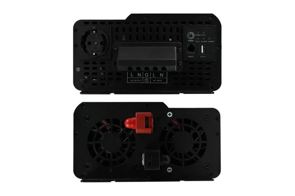 Mexxsun Tam Sinüs Ups (REMOTE EKRAN) 12v 3000w İnverter - 5