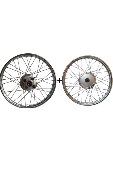 CG 125 MG Ön-Arka Jant Seti, Arka 120-19, Ön 120-17 Kampanalı Tel Jant ürün görseli 1