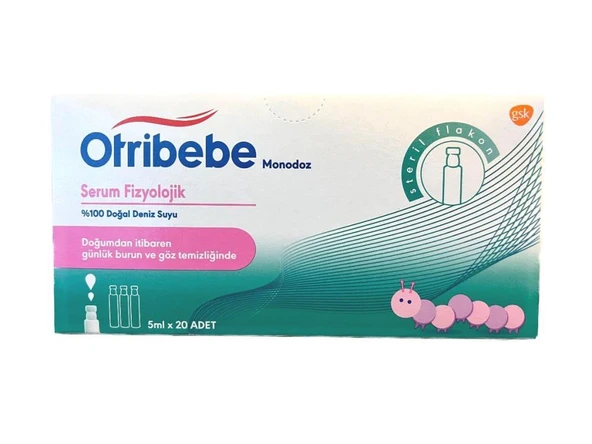 Otribebe Monodoz 5 ml 20li Flakon İzotonik Deniz Suyu