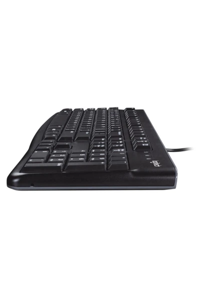 MK120 USB Kablolu Tam Boyutlu Türkçe Q Klavye Mouse Seti - Siyah - 4