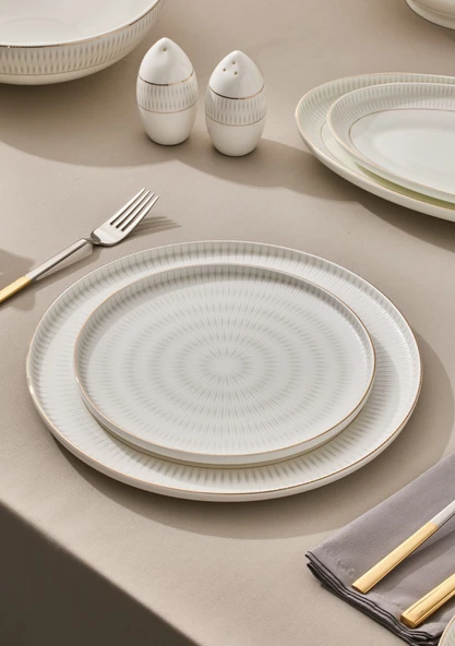 Aryıldız Serenity 60 Parça Porselen Yemek Takımı Ar259764 - 3