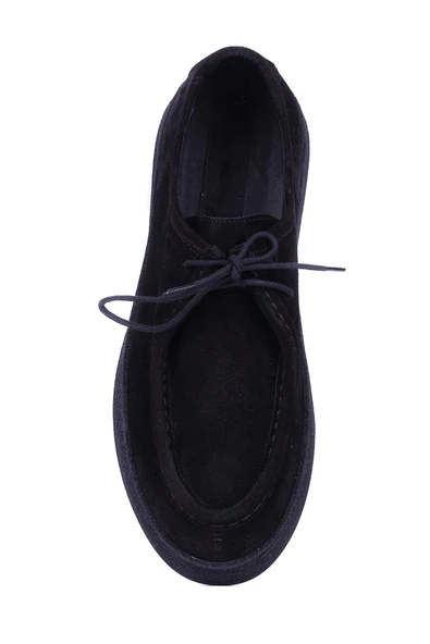 Shoetyle - Siyah Süet Bağcıklı Erkek Günlük Ayakkabı 610-1004 - 8