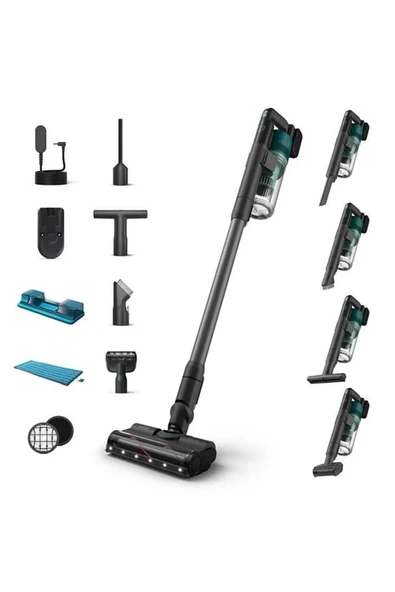 PHİLİPS XC6557/01 CORDLESS VC AQUA DİKEY ŞARJLI SÜPÜRGE + TÜRK KAHVE MAKİNESİ HEDİYELİ - 2