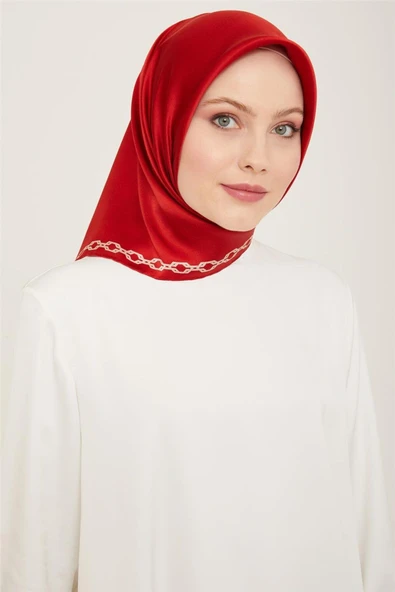 Sura Ipek Eşarp 24ya9154 5 33 - Kırmızı