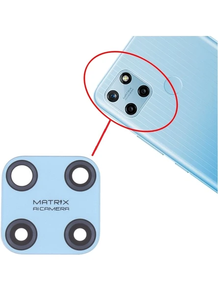 Realme C25 Kamera Lensi Camı RMX3265 RMX3268 RMX3269 - Resim 2