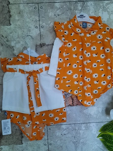 Nazar PAPATYA DES VİSKON KIZ TAKIM - 4