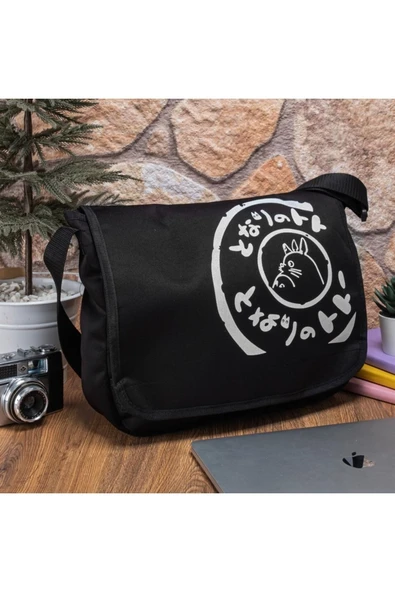 Touz Gothic Baskılı Unisex Postacı Çantası