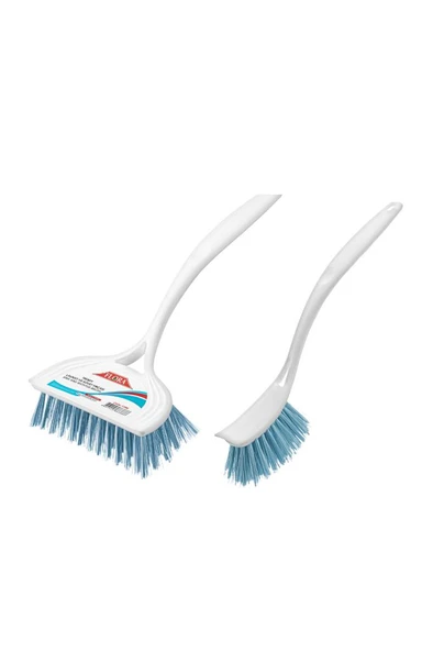 Flora 2’li Trendy Temizlik Seti, F367 Bulaşık Fırçası + F388 Lavabo Küvet Fırçası Seti - Resim 3
