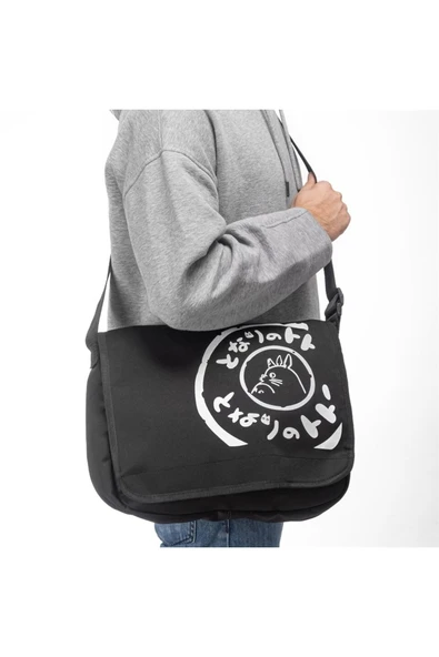 Touz Gothic Baskılı Unisex Postacı Çantası - 2