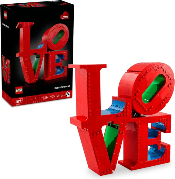 LEGO 31214 Art LOVE Yapım Seti