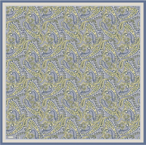 Saf İpek Eşarp 4101D (Twill İpek)