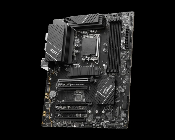 MSI PRO B760-P DDR4 II 5333(OC) PCI-E M.2 HDMI DP ATX 1700P - 3