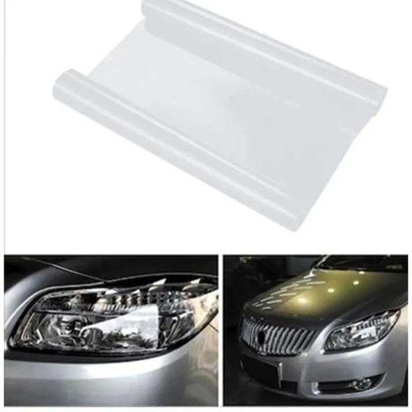 Bukalemun Far Stop Filmi 30 cm x 1 mt Transparan Beyaz BKL-FS-TR - 3